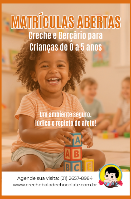Creche Bala de Chocolate, Nova Iguaçu-RJ - Agende uma visita